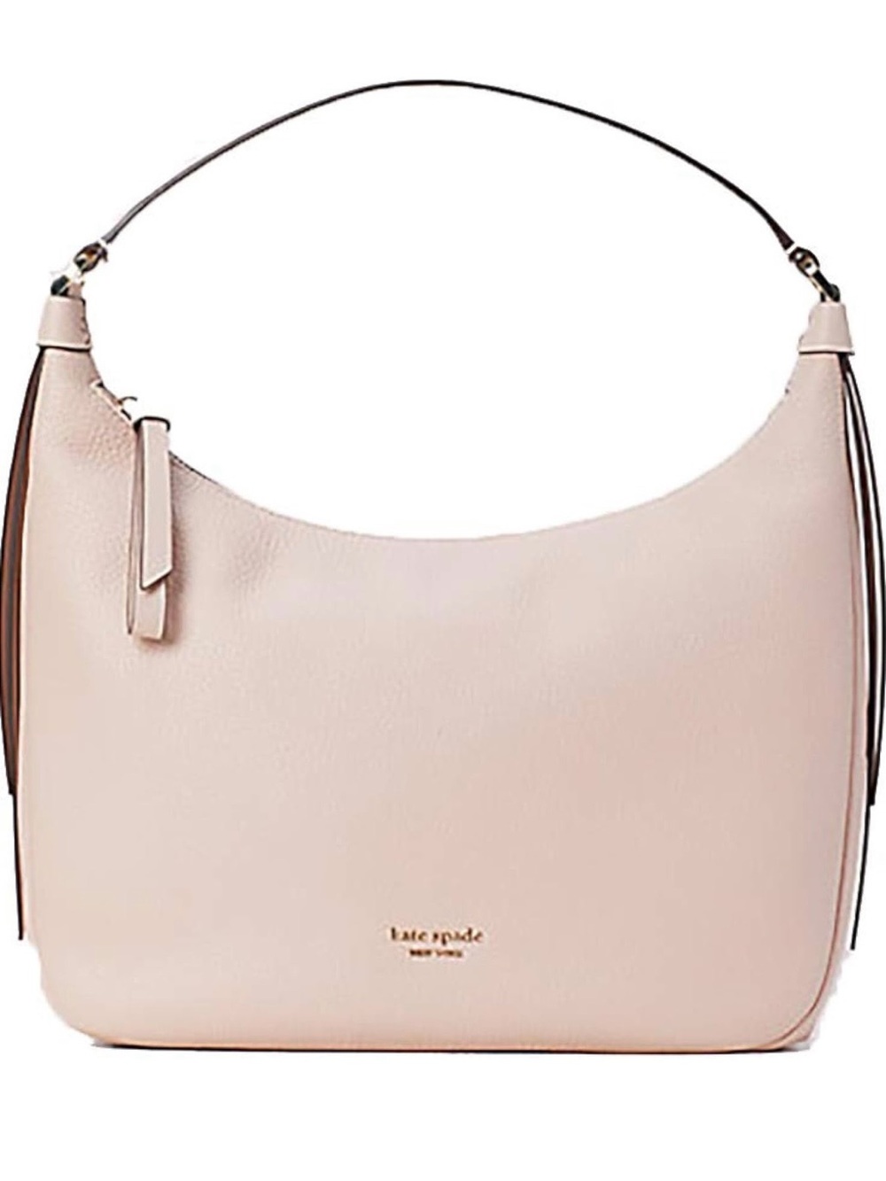 kate spade Pale Pink Leather Shoulder Hobo